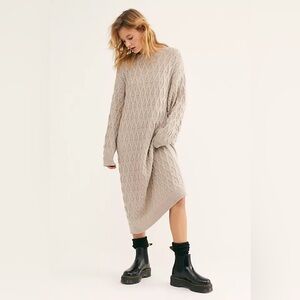 Free People oversized sweater dress
